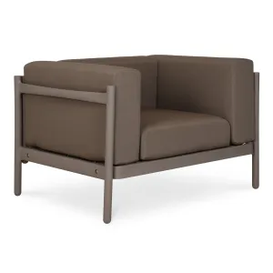 Moe's Home Collection Suri Grey Outdoor Lounge Chair