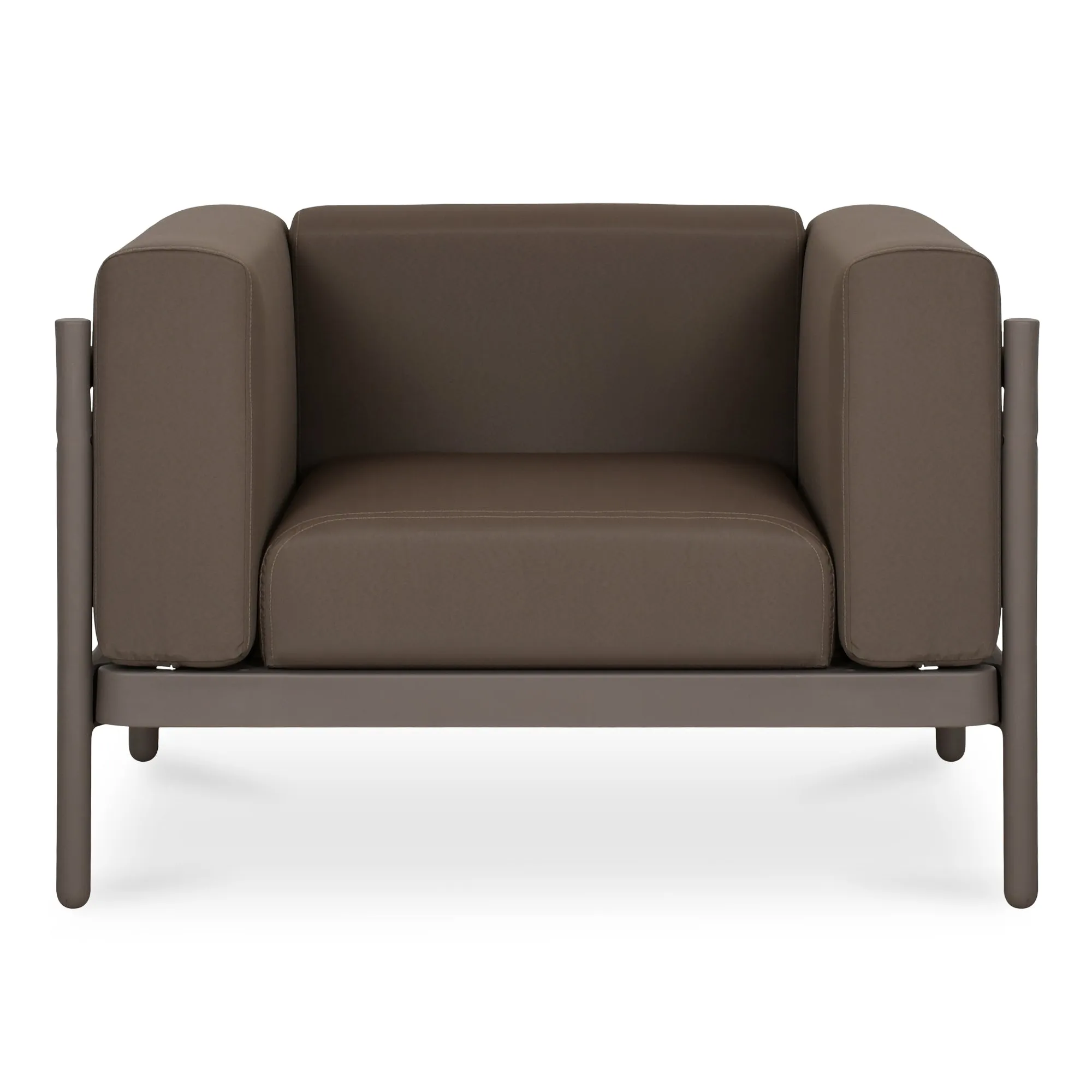 Moe's Home Collection Suri Grey Outdoor Lounge Chair