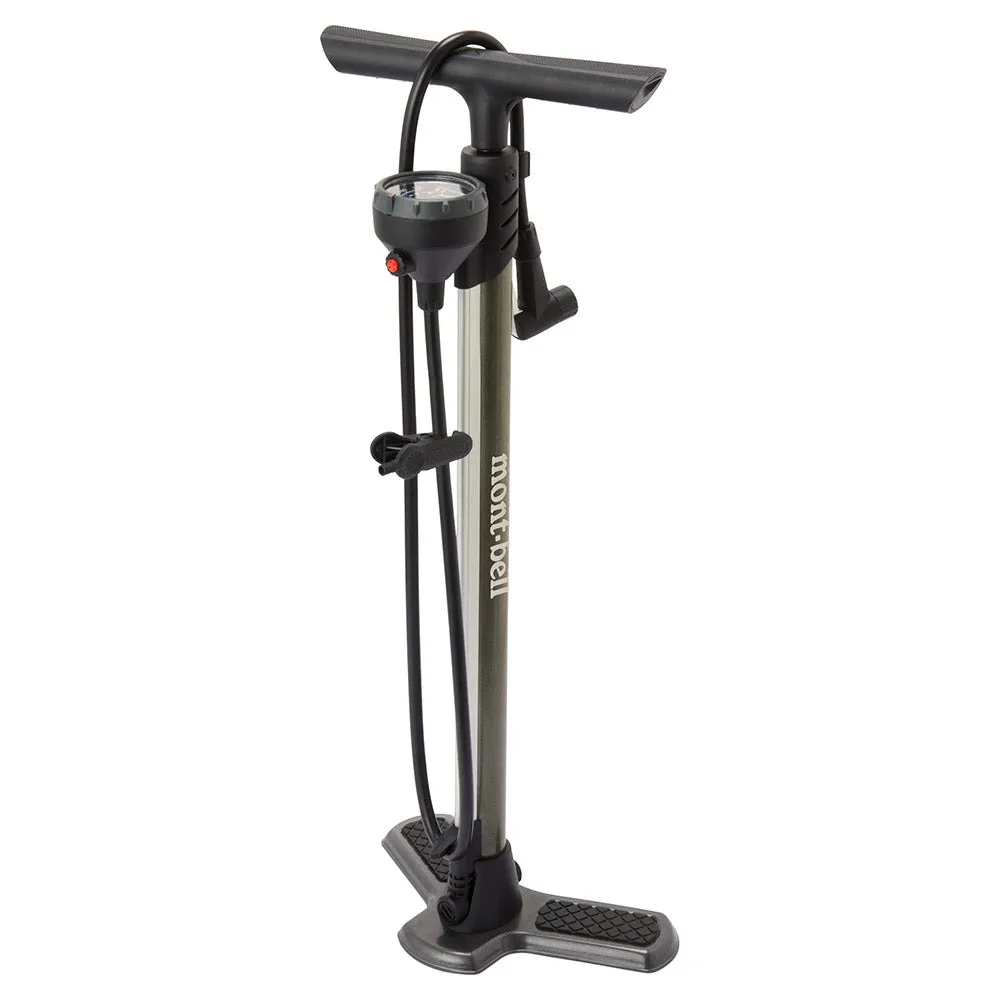 Montbell Multi Valve Floor Pump Gunmetal