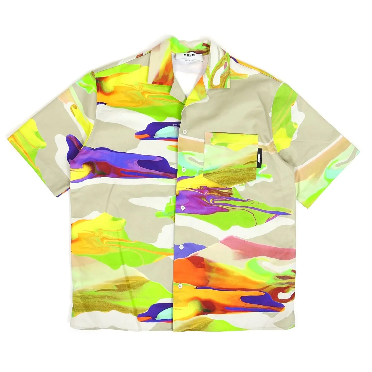 MSGM Patterned SS Shirt Size 48