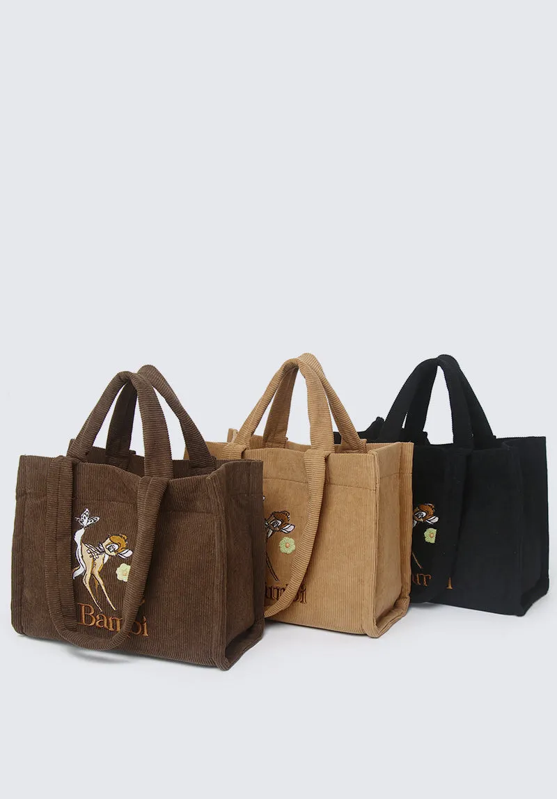 My Little Bambi Tote Bag (Coffee)