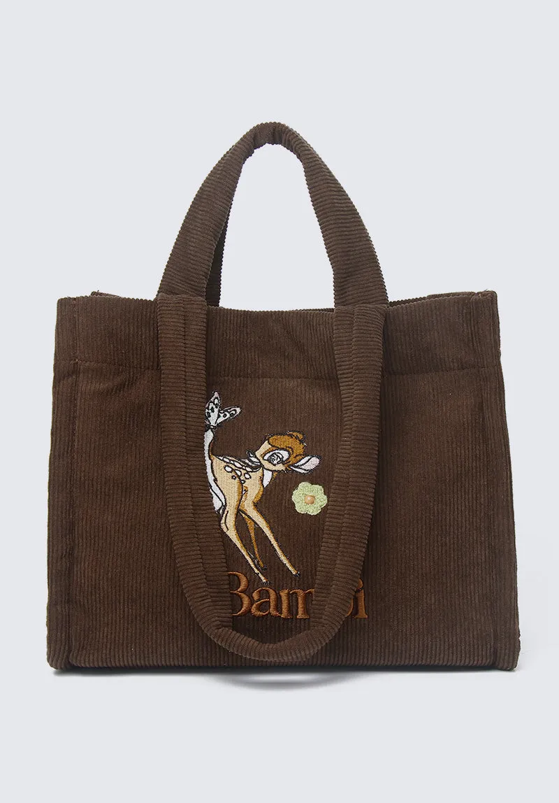 My Little Bambi Tote Bag (Coffee)