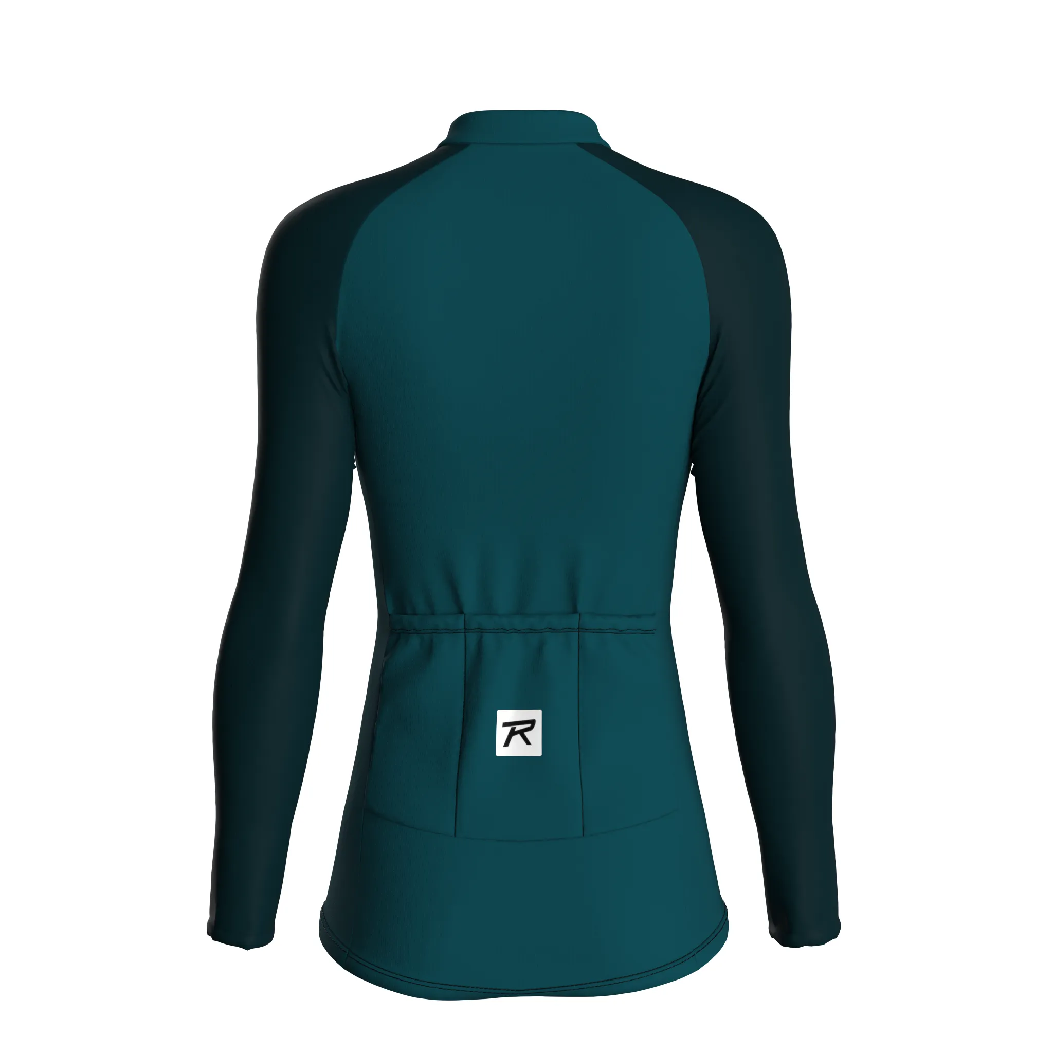 Neat Flow | Midnight Green Female Long Sleeves Jersey