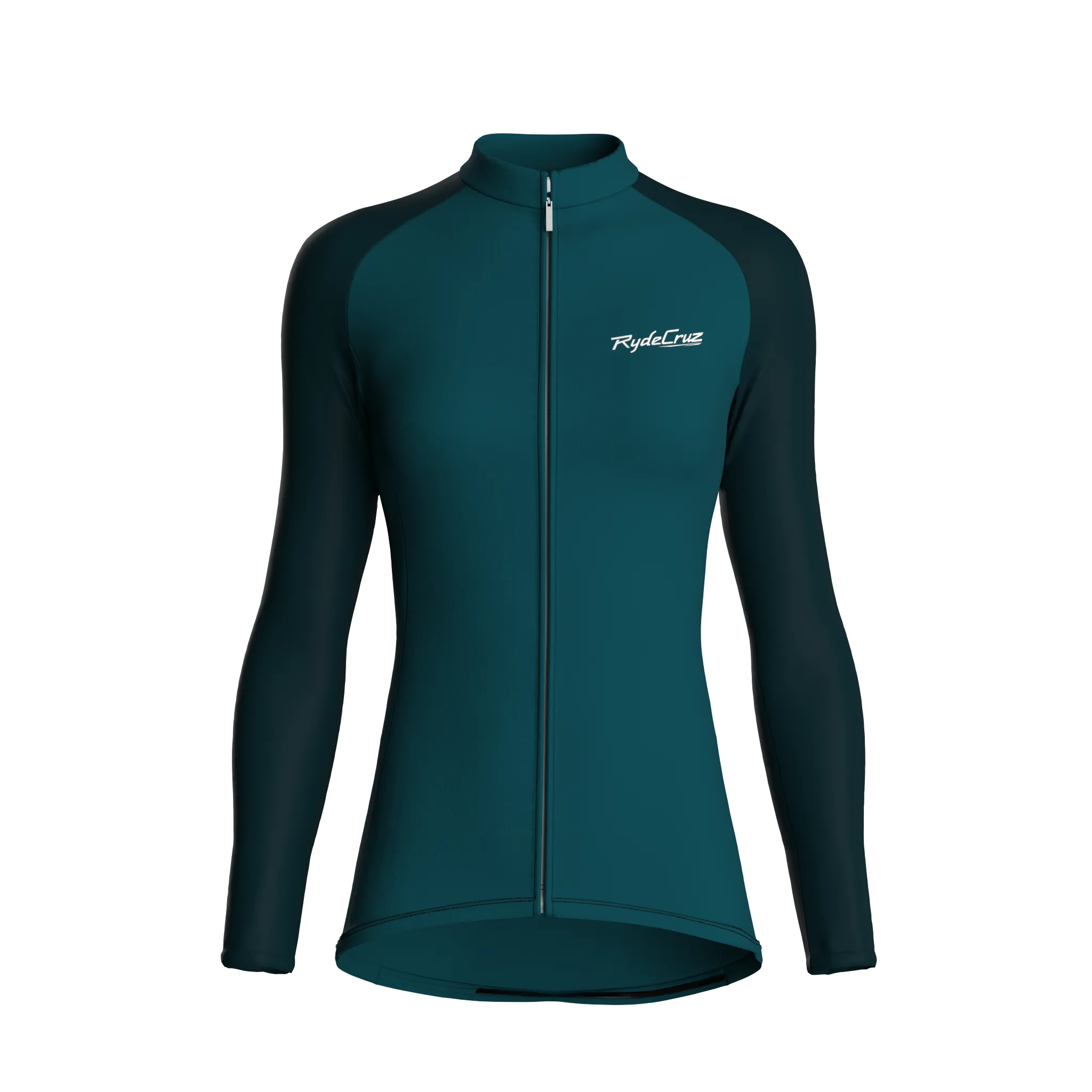 Neat Flow | Midnight Green Female Long Sleeves Jersey
