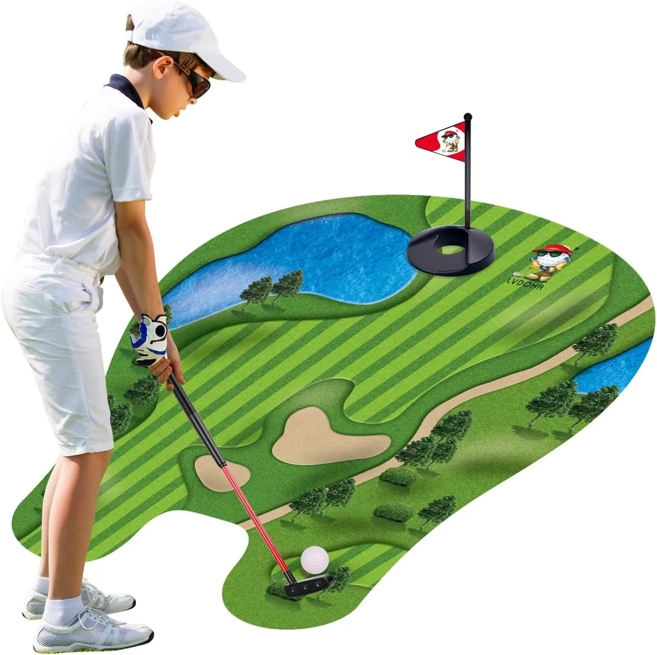 New in box! Toilet Golf, Toilet Golf Game Mini Golf - Great Toilet Time - Gag Gifts, Gag Gifts for Men - Funny Dad Gifts, Funny Gifts For Men Boyfriend Brother, White Elephant Gifts For Adults Husband Him