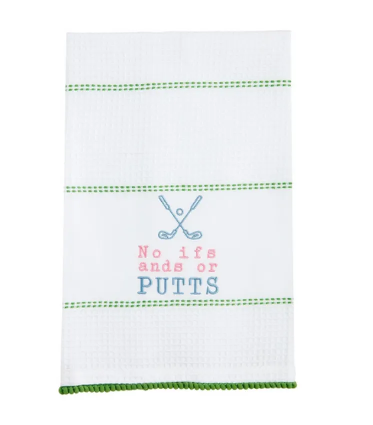 No Ifs and Golf Waffle Towel