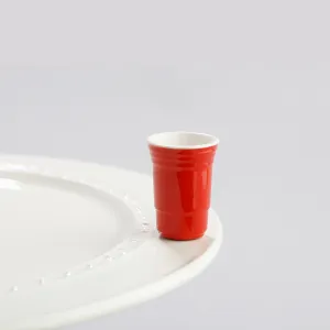NORA FLEMING Fill Me Up Red Cup Mini