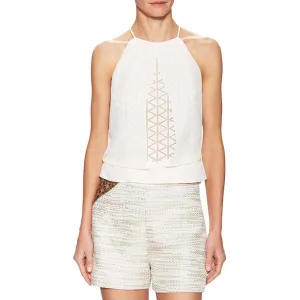 Norah Sleeveless Top - Egret