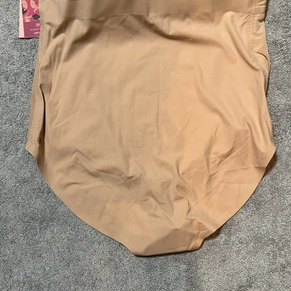 NWT Honeylove Liftwear Cami Bodysuit Size 3X in Sand