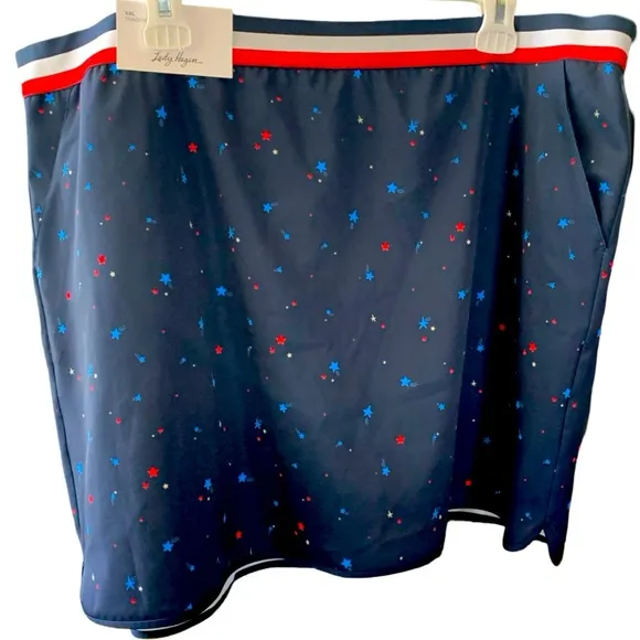 NWT Lady Hagen Contrast Trim Golf Skort