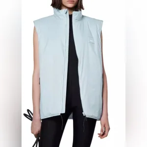 NWT Rains Fuse Puffer Vest in Sky Blue