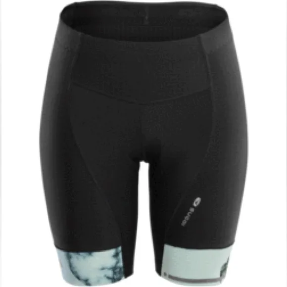 NWT 🩵 SUGOI Women's Evolution Cycling Shorts in color Mineral size Medium 🩵