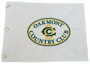Oakmont Country Club Official Embroidered Pin Flag