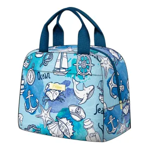Ocean-Inspired Insulated Lunch Bag Fun and Functional Marine Design