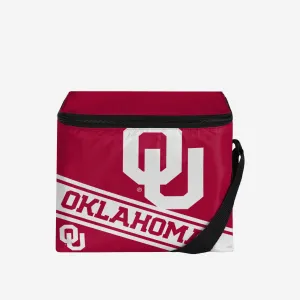 Oklahoma Sooners Big Logo Stripe 6 Pack Cooler