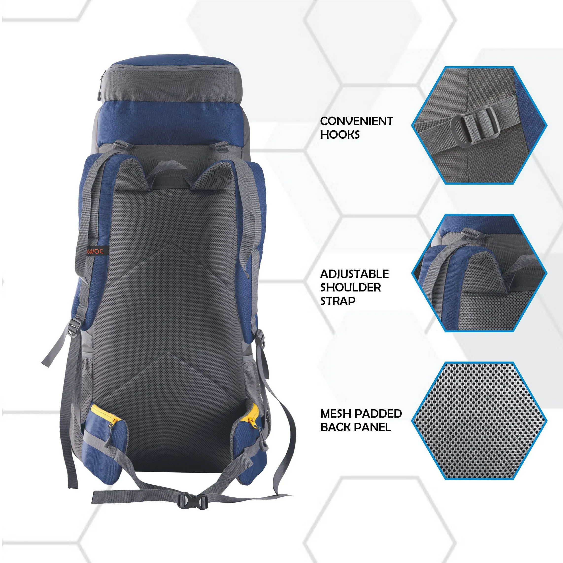 OMEGA-60 Rucksack - Navyblue