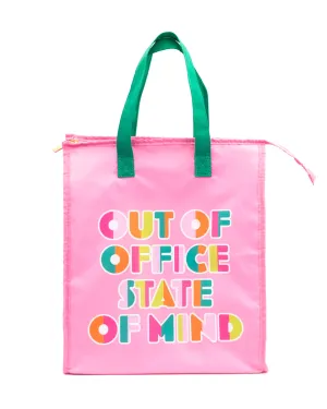 OOO STATE OF MIND INSULATED TOTE BAG