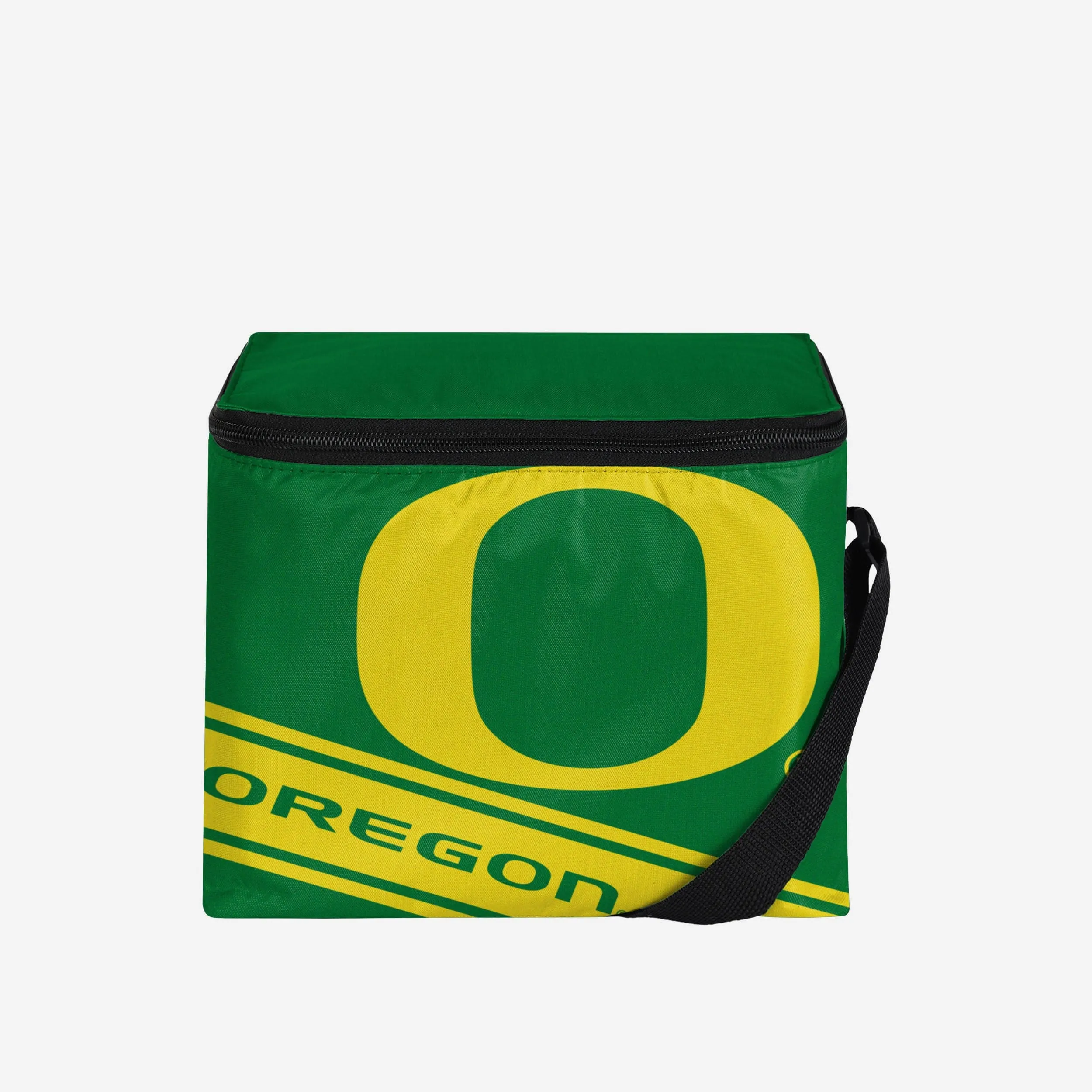 Oregon Ducks Big Logo Stripe 6 Pack Cooler