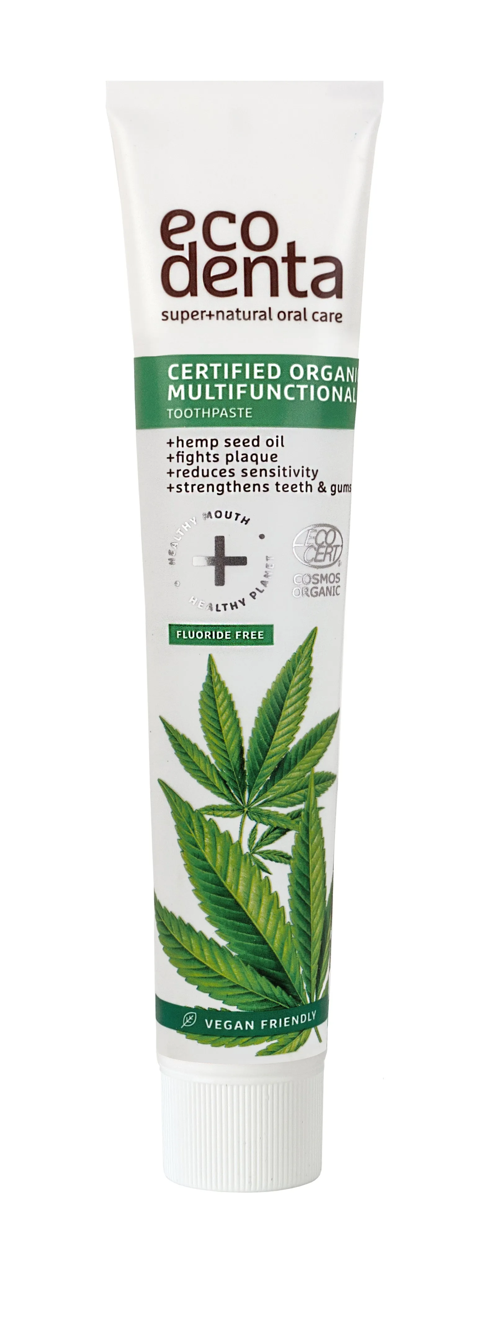 ORGANIC Multifunctional Toothpaste with Hemp Oil (8x75ml)