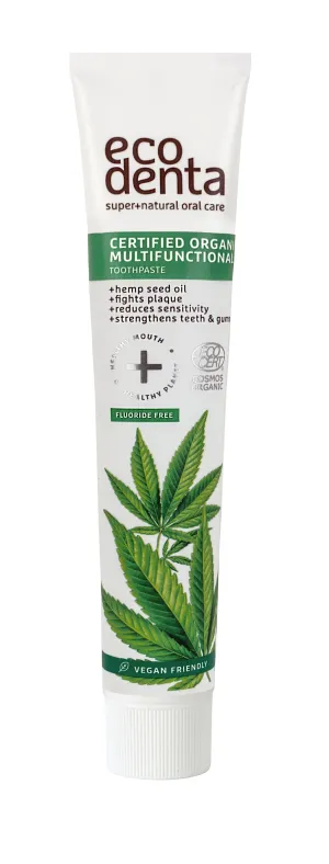 ORGANIC Multifunctional Toothpaste with Hemp Oil (8x75ml)
