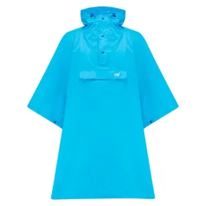 Origin 2 Waterproof Poncho - Neon Blue