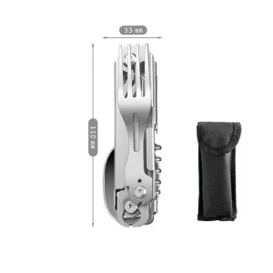 Outdoor Camping Multifunctional Folding Tableware