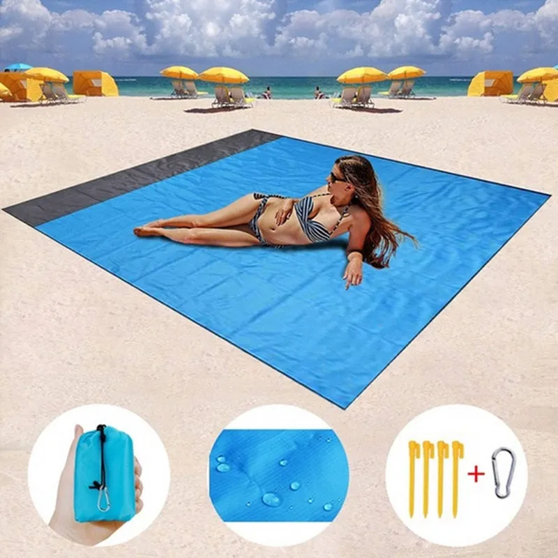 Outdoor Camping Picnic Portable Folding Waterproof Beach Mat