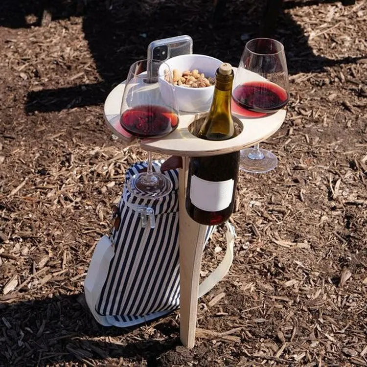 Outdoor Detachable Foldable Wine Rack