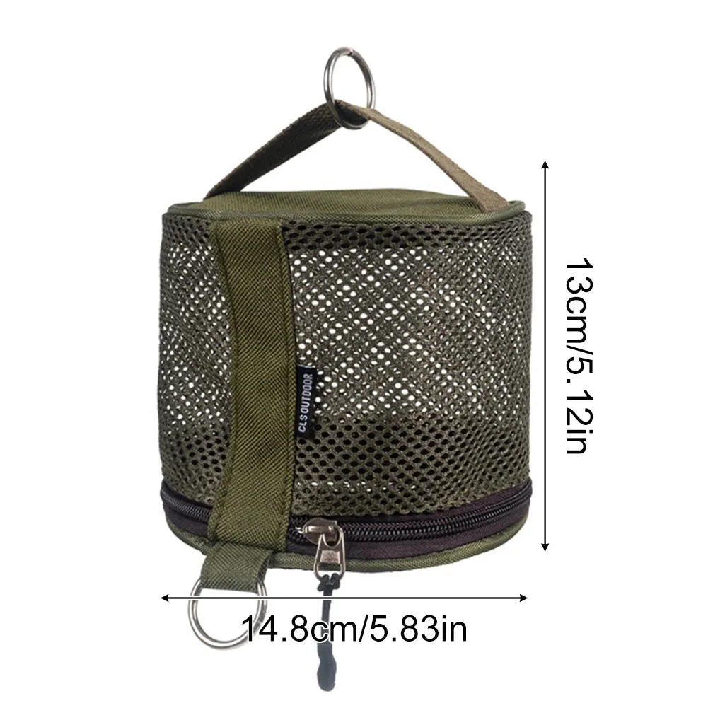 Outdoor Toilet Paper Storage Bag with Hook – Camping, Hiking, Picnic Roll Holder