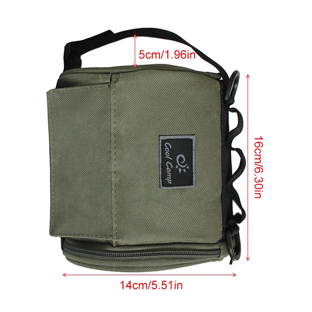 Outdoor Toilet Paper Storage Bag with Hook – Camping, Hiking, Picnic Roll Holder