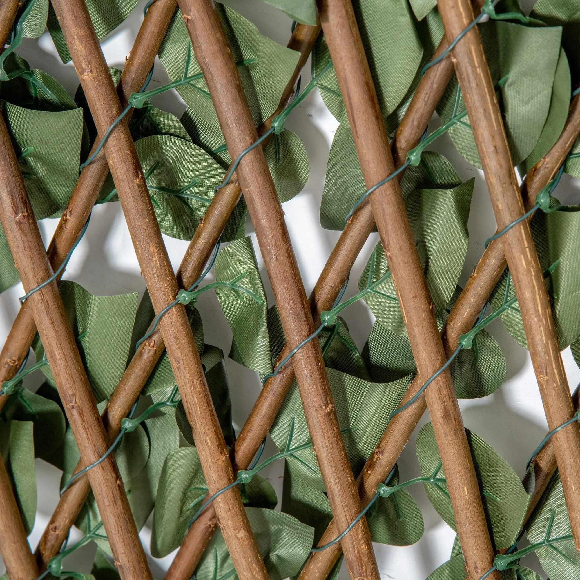 Outsunny 4 Pieces Expanding Trellis Fence
