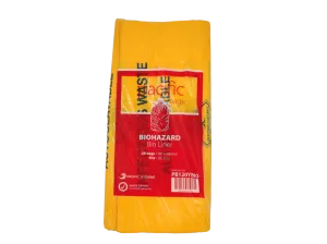 Pacific Biohazard Yellow Bag