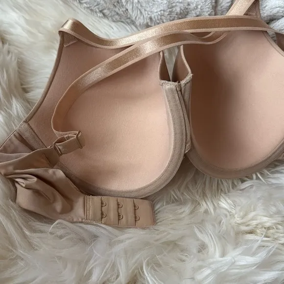 Panache Convertible Porcelain Elan Bra NWOT 32DD t-shirt bra nude chai New