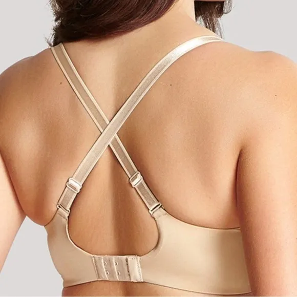 Panache Convertible Porcelain Elan Bra NWOT 32DD t-shirt bra nude chai New