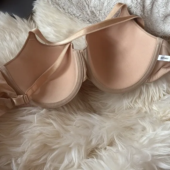 Panache Convertible Porcelain Elan Bra NWOT 32DD t-shirt bra nude chai New