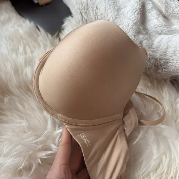 Panache Convertible Porcelain Elan Bra NWOT 32DD t-shirt bra nude chai New