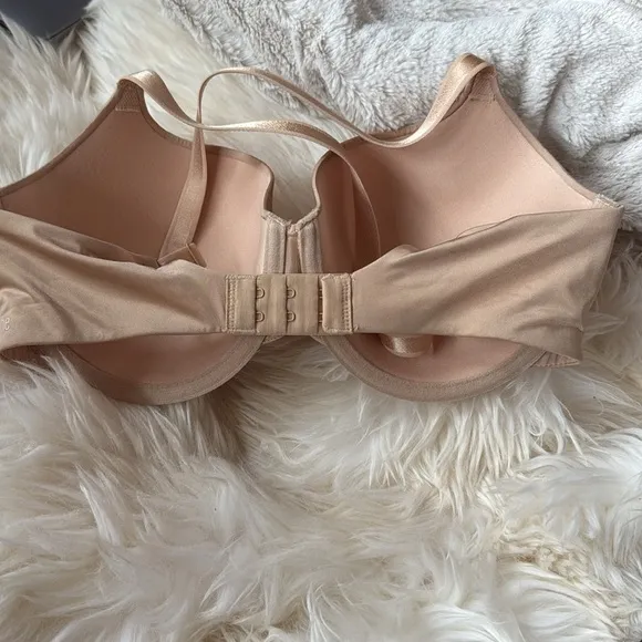 Panache Convertible Porcelain Elan Bra NWOT 32DD t-shirt bra nude chai New