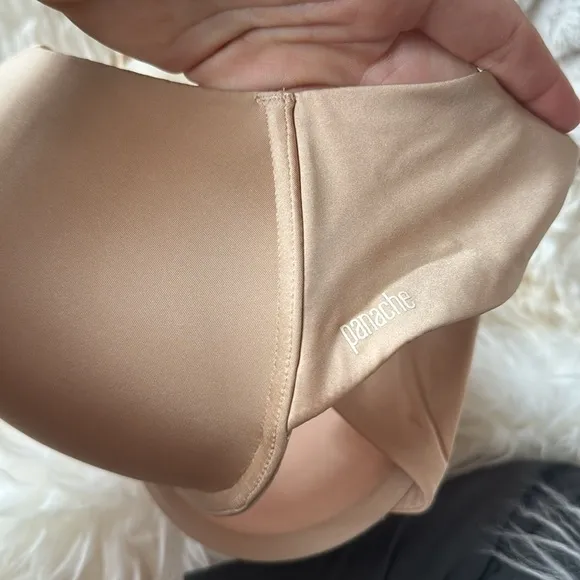 Panache Convertible Porcelain Elan Bra NWOT 32DD t-shirt bra nude chai New