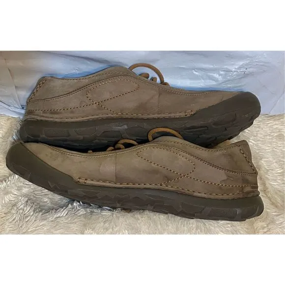 Patagonia Men’s Balsam Peat Leather Laceup Hiking Walking Oxford Shoe Sz 13 US