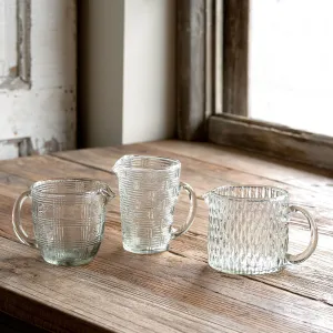 Patterned Glass Pouring Cup