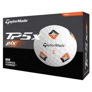 Pelotas de golf TaylorMade TP5x Pix, paquete de 12