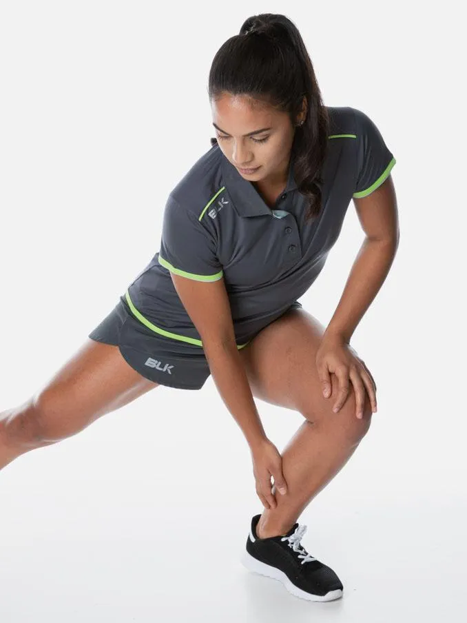 Performance Polo Ladies Metal Lime