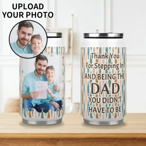 Personalized Fathers Day Gift: 300ml Stainless Steel Cola Can Shaped Coke Cups Travel Tumbler