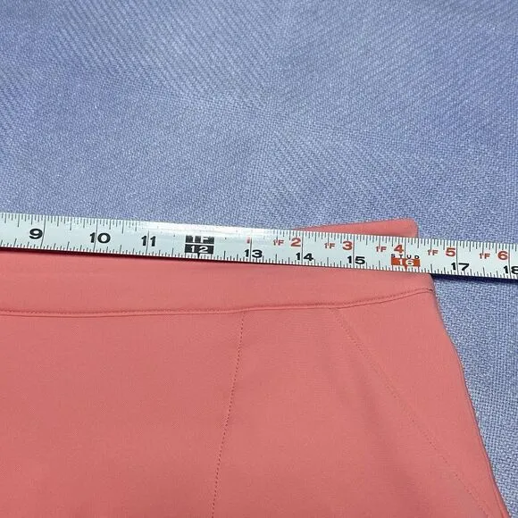 Peter‎ Millar Women's Sally Skort Trim Salmon Pink Golf Performance Skirt XL NWT