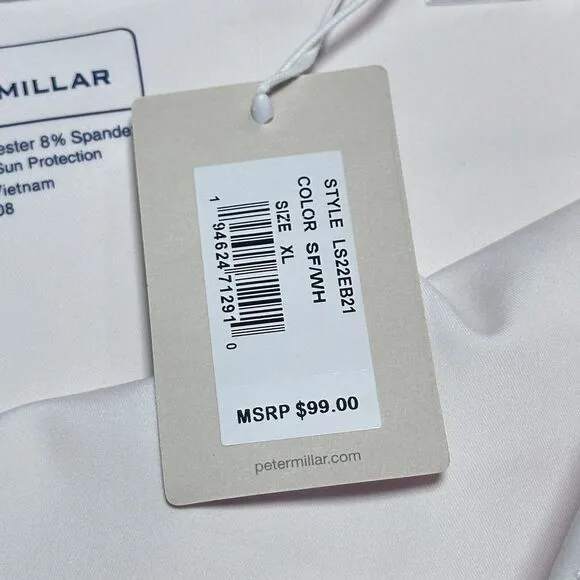 Peter‎ Millar Women's Sally Skort Trim Salmon Pink Golf Performance Skirt XL NWT