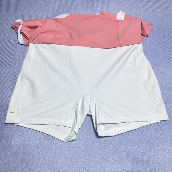 Peter‎ Millar Women's Sally Skort Trim Salmon Pink Golf Performance Skirt XL NWT