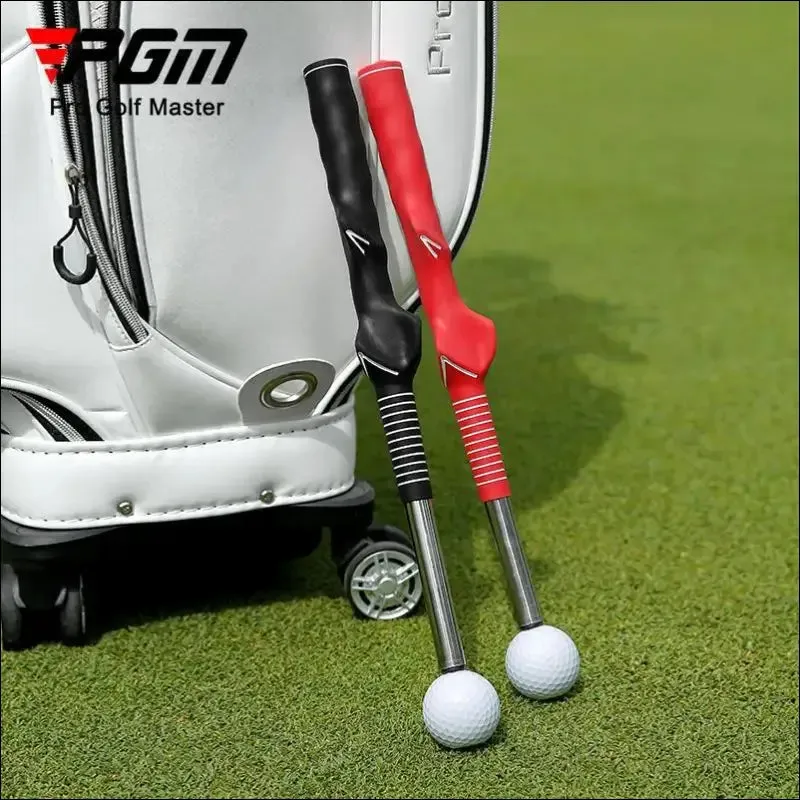 Pgm golf retractable swing practice stick indoor golf sound assistant practitioner hgb022