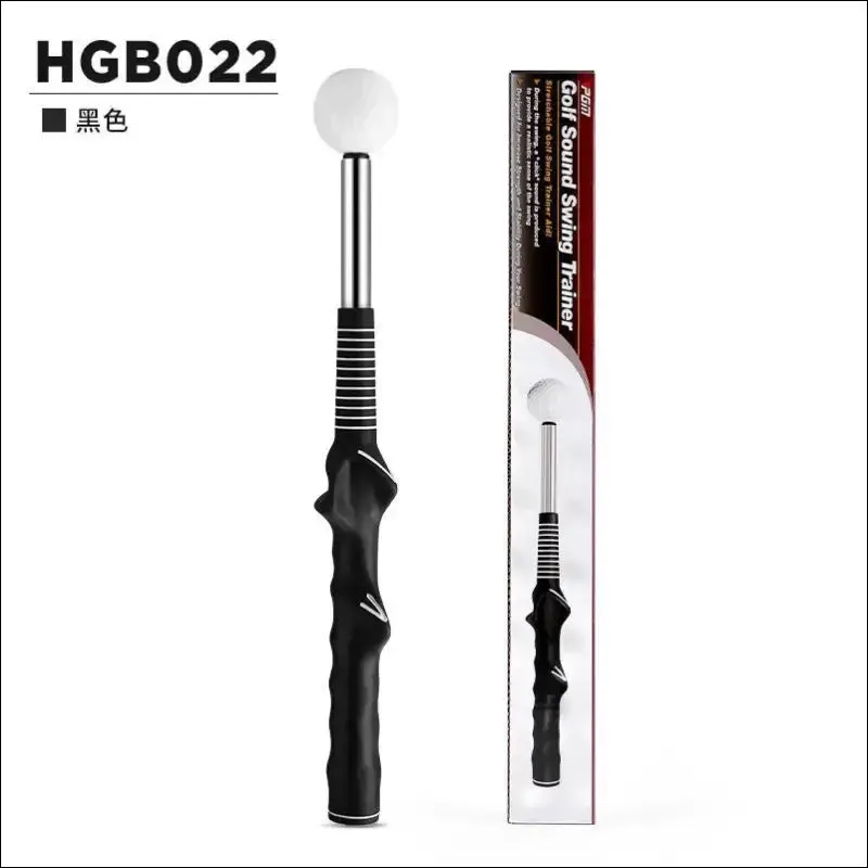 Pgm golf retractable swing practice stick indoor golf sound assistant practitioner hgb022