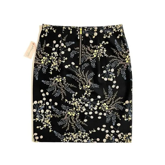 Philosophy Floral Pencil Skirt Above Knee Fitted SZ 8 NWT