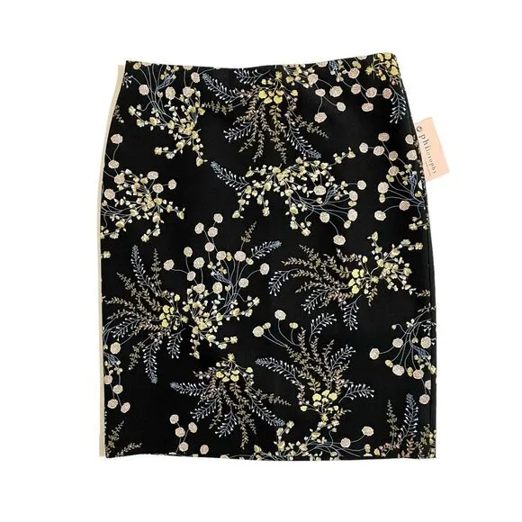 Philosophy Floral Pencil Skirt Above Knee Fitted SZ 8 NWT